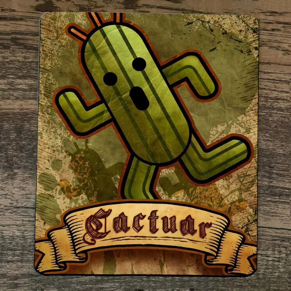 Mouse Pad Cactuar Final Fantasy Video Game